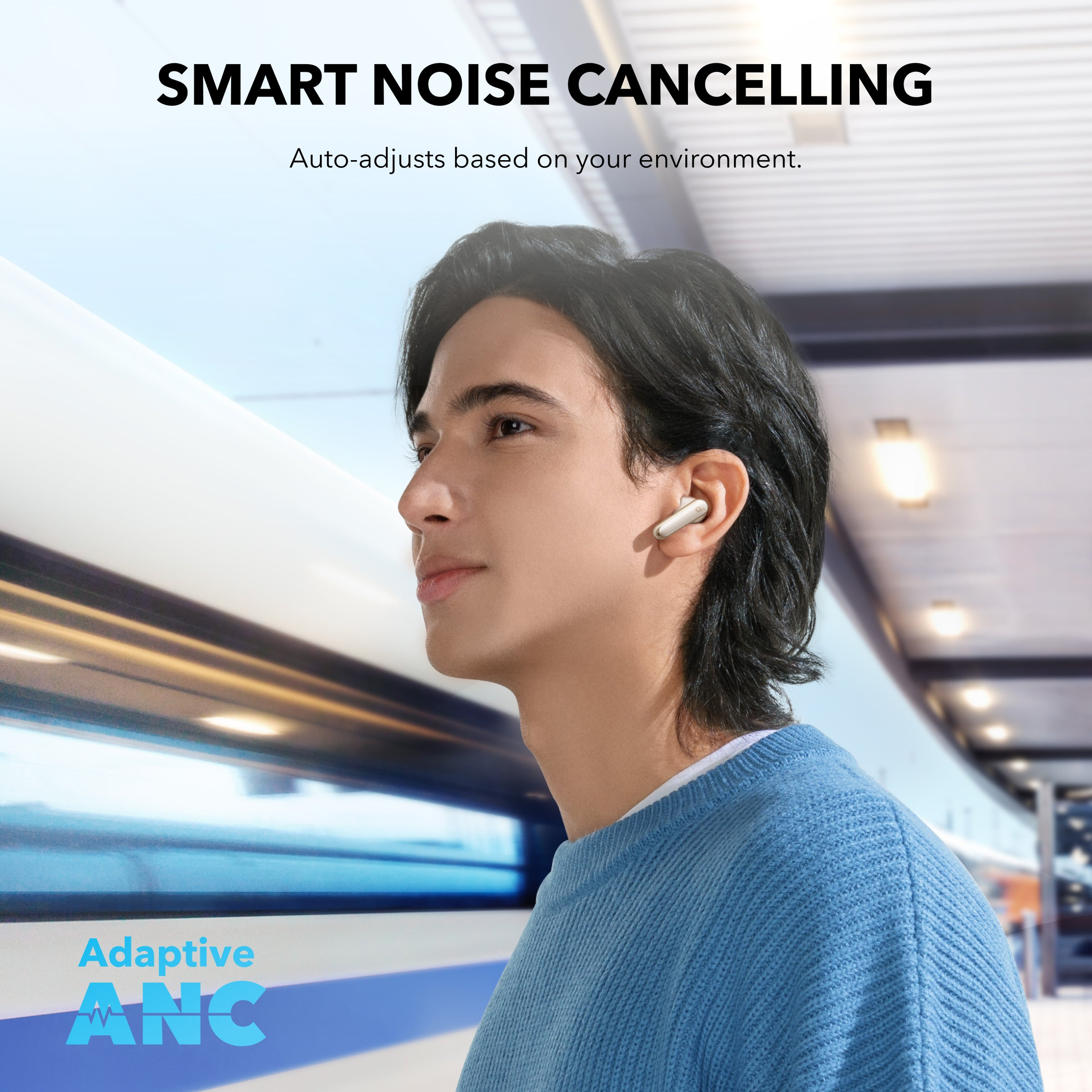 Anker SoundCore P40i In-Ear Earbuds - Blue Anker SoundCore P40i In-Ear Earbuds - Blue